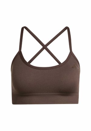 adidas Performance, Sports-BH'er med let støtte - aurora coffee