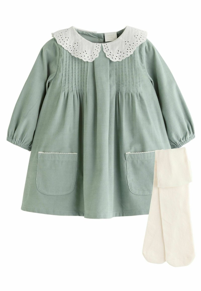 Next COLLARED  REGULAR FIT SET - Vapaa-ajan mekko - sage green