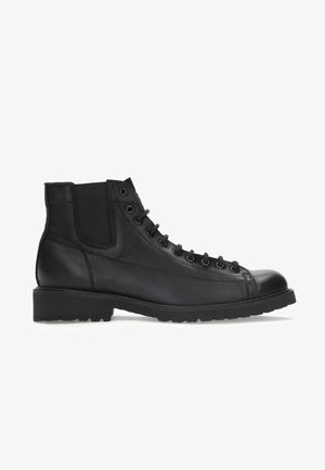 Kazar ADRIC - Botine cu șireturi - black