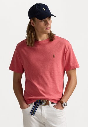 CUSTOM SLIM FIT SOFT COTTON T-SHIRT - Βασικό μπλουζάκι - highland rose heather