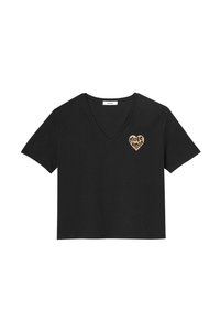 Non sélectionné, imprimé noir