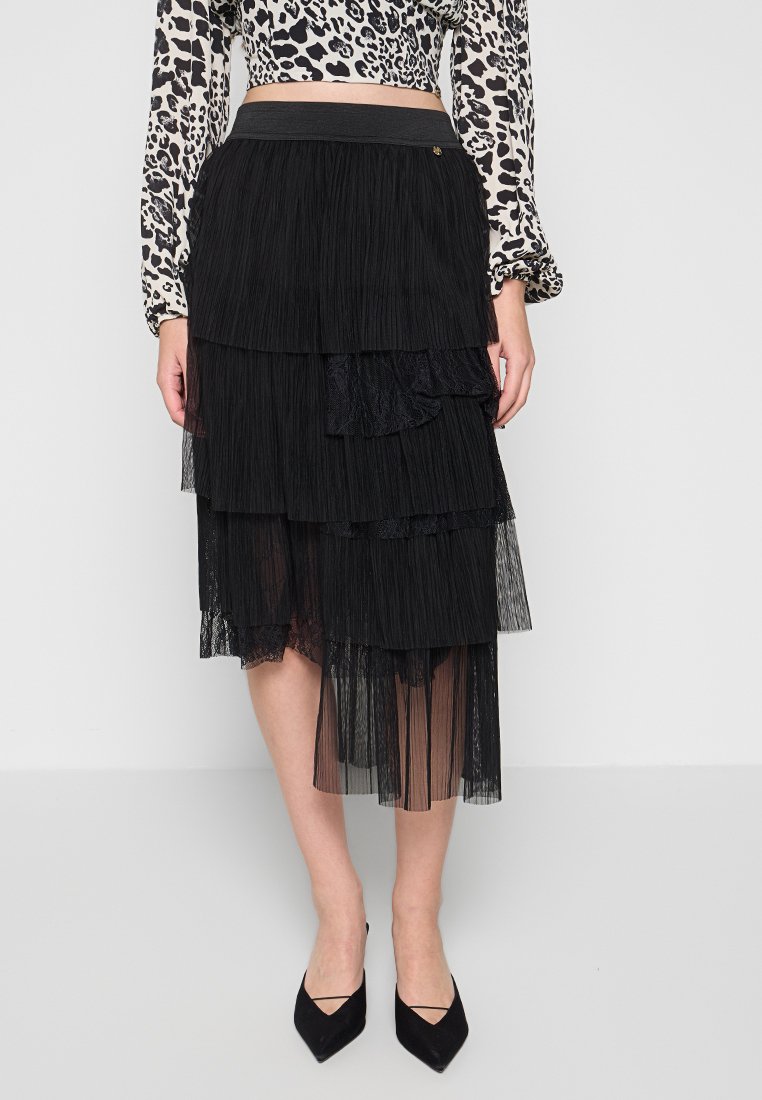 LIU JO A-lijn rok zwart LIU JO A-lijn rok zwart