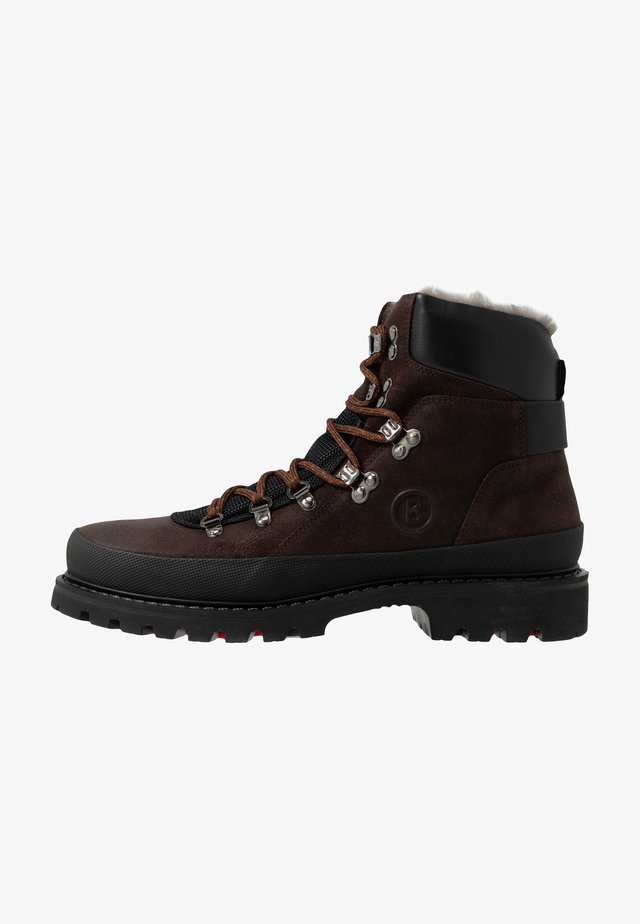 HELSINKI - Snørestøvletter - dark brown