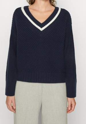 Strickpullover - dark blue