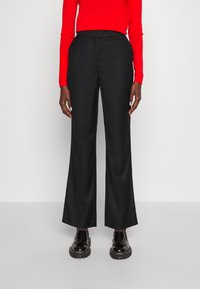 Bruuns Bazaar NEMESIA FRANCO PANTS - Calças - black