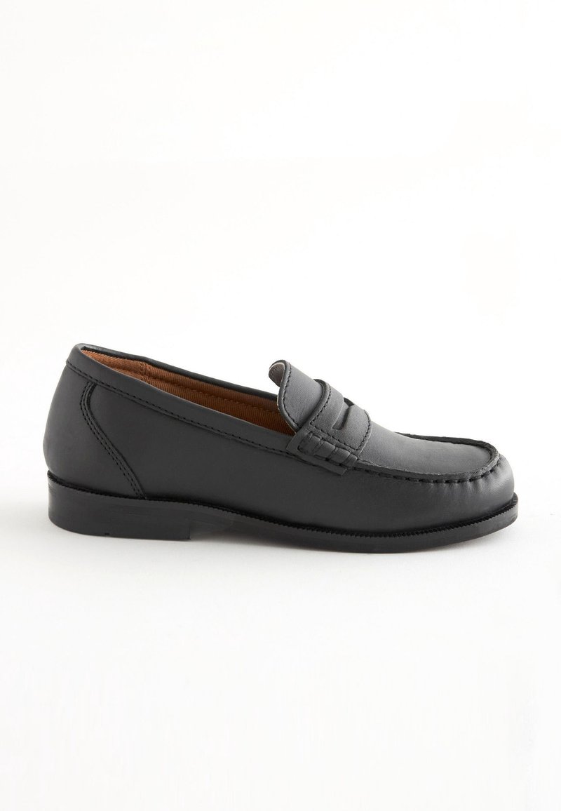 Next SCHOOL LEATHER LOAFERS - Scarpe senza lacci - black