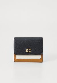 MILA SMALL FLAP WALLET IN COLORBLOCK - Plånbok - black/multi-coloured
