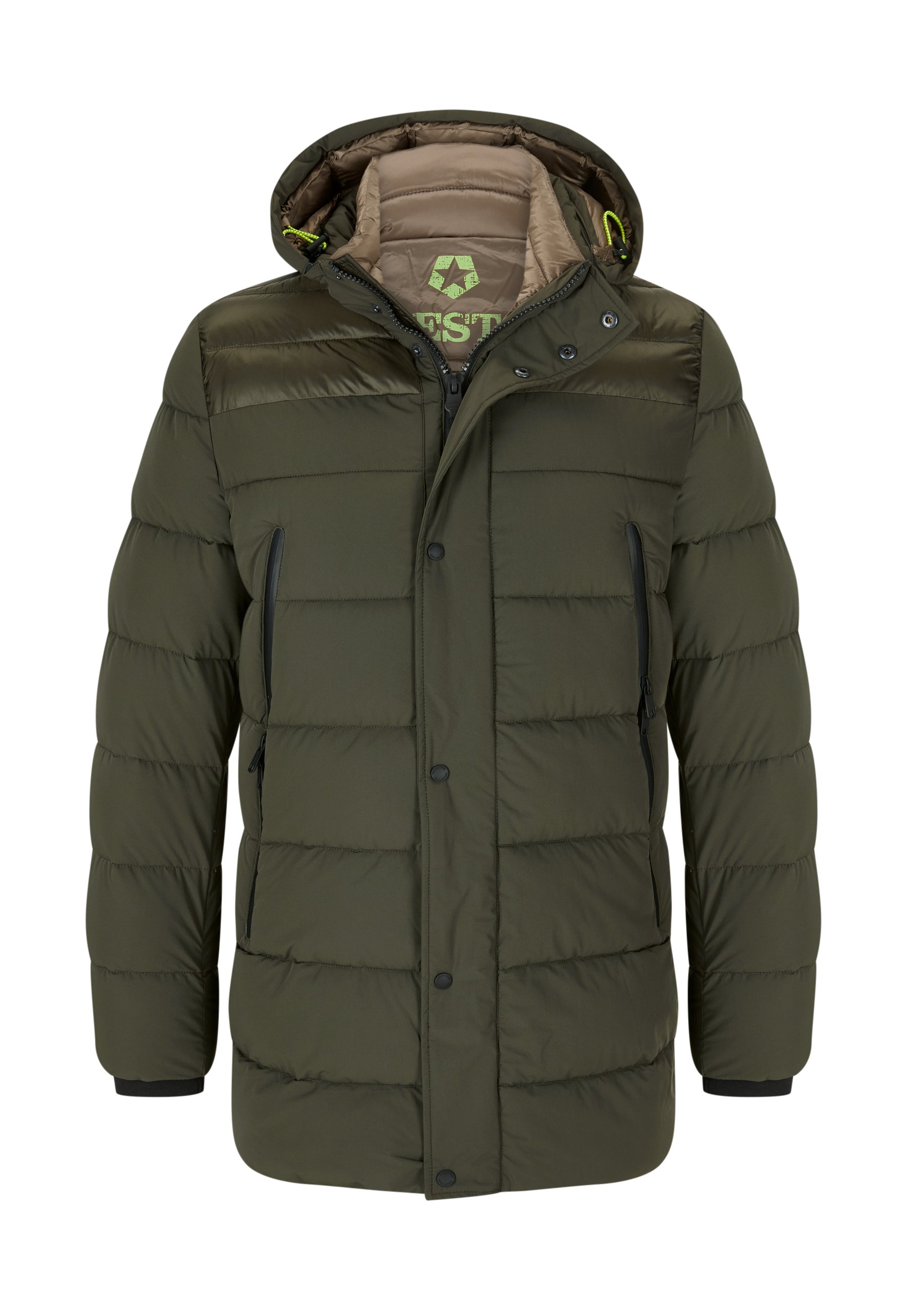 BRIEFING M3D LOGO PARKA ベージュ M Milestone MS TEODORO - Winter coat - khaki - Zalando