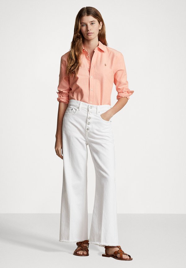 CLASSIC FIT COTTON OXFORD SHIRT - Button-down blouse - peach tree2