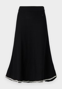 A LINE PEARL SKIRT - sukňa v tvare A - black