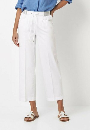 TONI STYLE SUE - Trousers - white