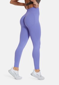 SQUATPROOF CHROMA PLAIN HIGH WAISTED  - Leggings - violet