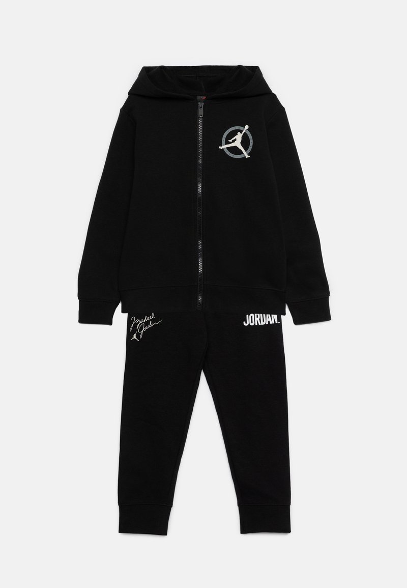 Jordan FLIGHT FULL ZIP SET UNISEX Tracksuit black Zalando.ie