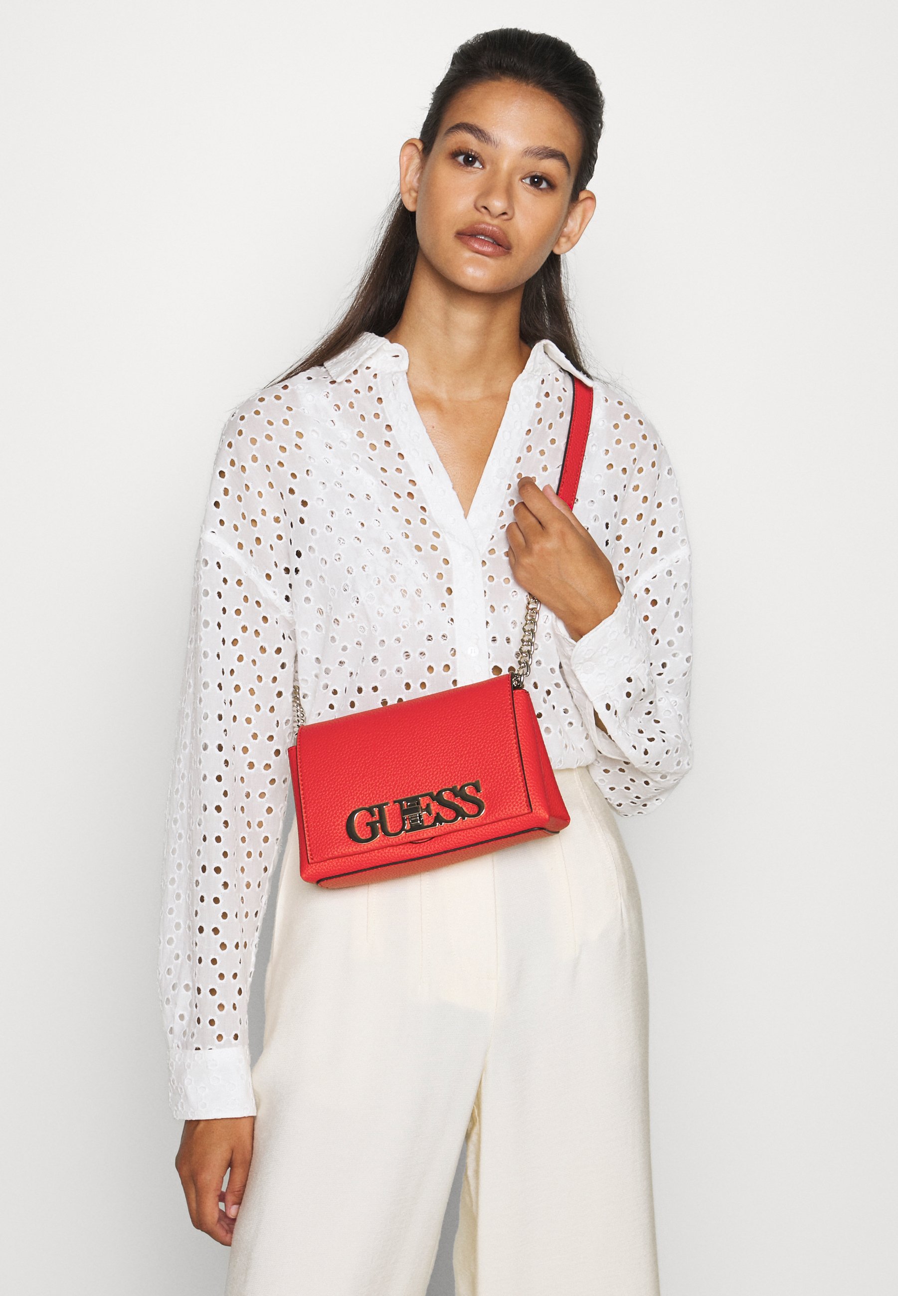 guess mini xbody flap