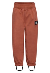 Hummel HMLJUPITOR TEX MINI - Regnbukser - copper brown
