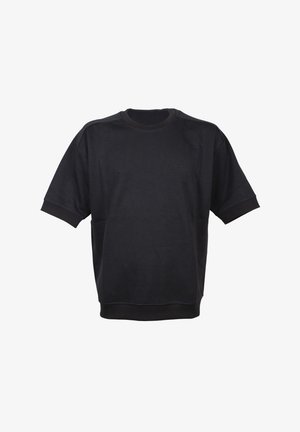 LES HOMMES T-Shirt basic - black