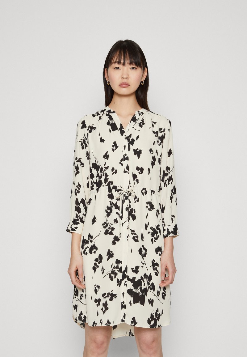 Birdy S S Dress Black Aop Sandshell