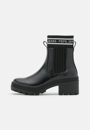 Pepe Jeans, Bottines à plateau - black