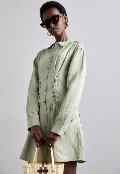 The Kooples ROBE - Kreklkleita - kaki grey