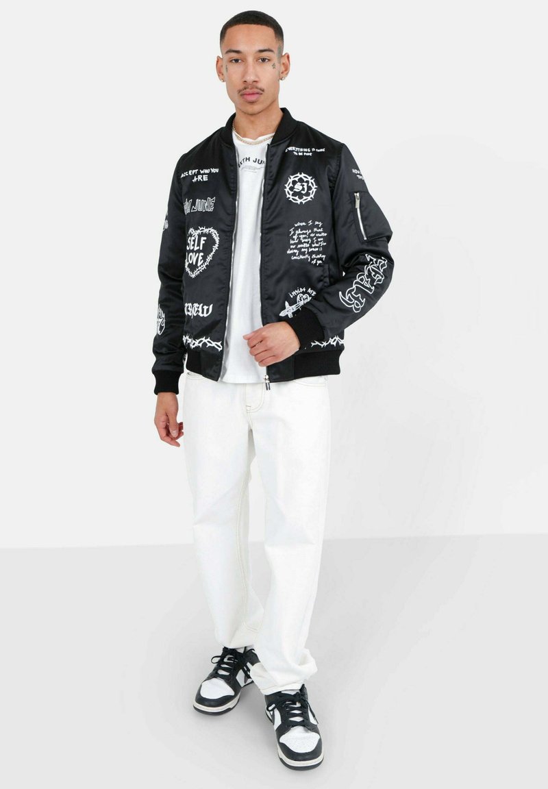 Sixth June Bomberjacks zwart