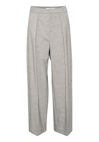 KHAIIW PLEATED  - Broek - granite melange