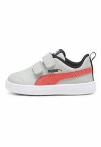 Puma - COURTFLEX V2 - Sportovní boty - cool light gray active red Miniatura obrázku 1