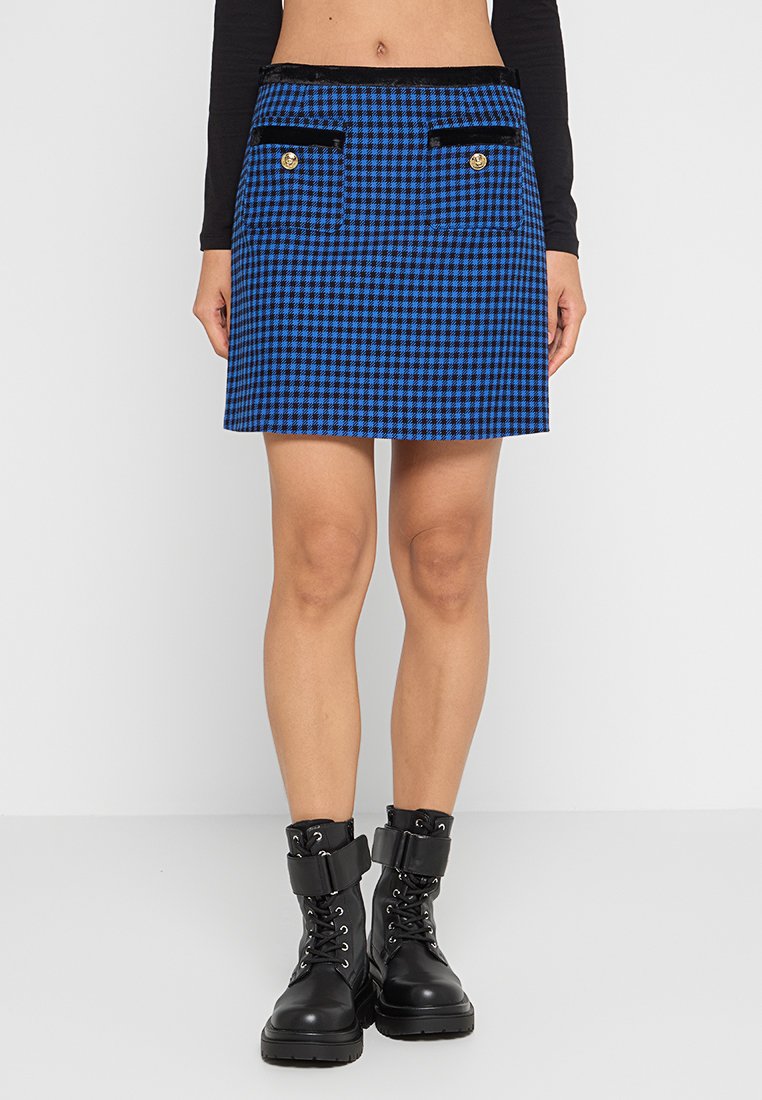 Versace Jeans Couture Minirok koningsblauw Versace Jeans Couture Minirok koningsblauw