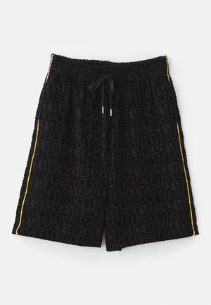 Versace BERMUDA I HEART BAROQUE GOTS UNISEX - Spodnji deli trenirk - black