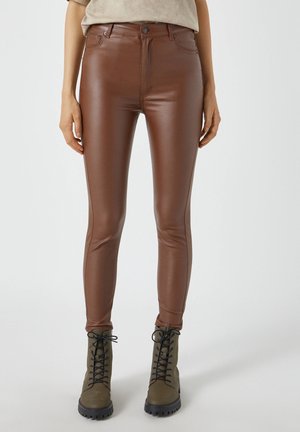 Jeans Skinny Fit - mottled light brown