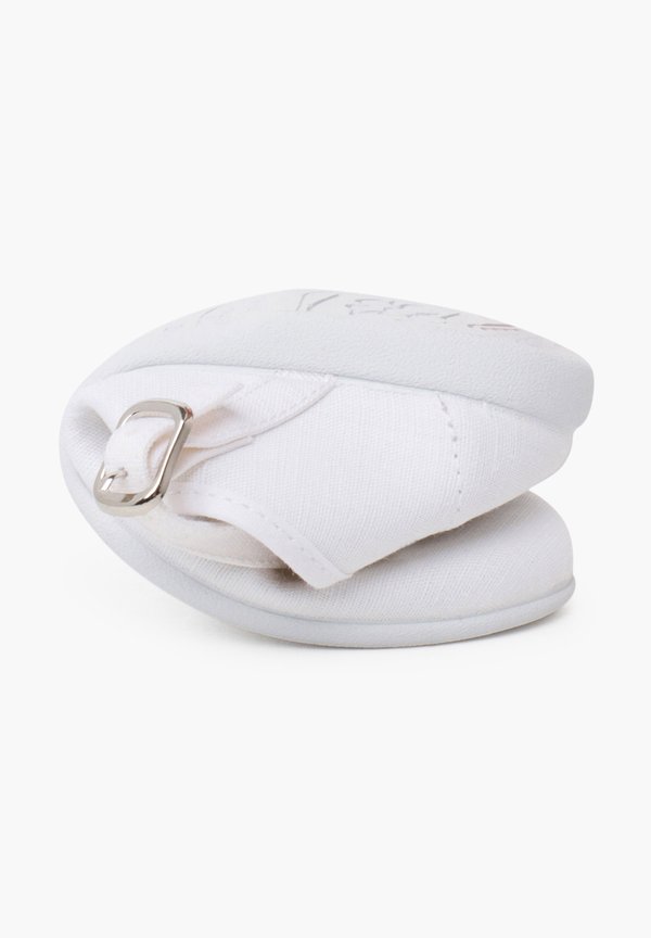 MERCEDITAS LAZO BRILLO NACARADO – Lauflernschuh – blanco