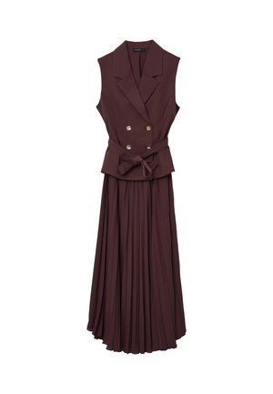 SMANICATO - Robe longue - bordeaux