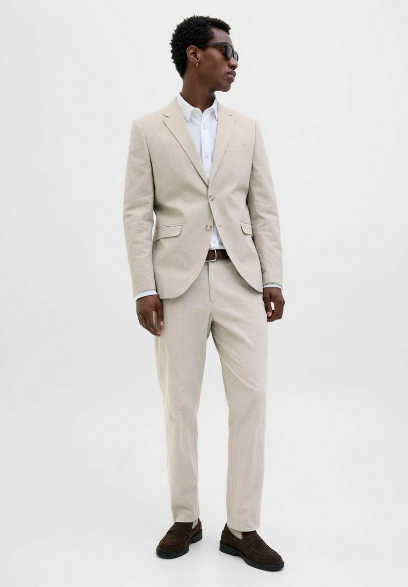 Blazer Jack Jones Sakko Jack And Jones Anzug Beige Jack Jones