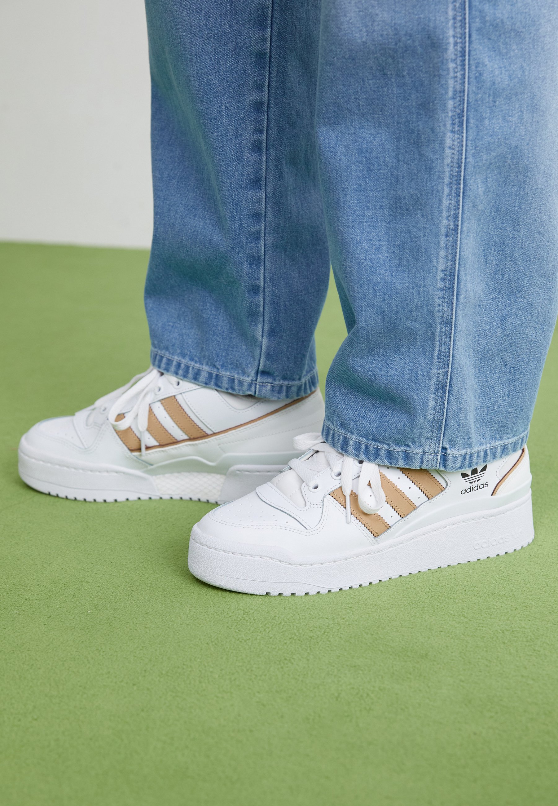 adidas gazelle silver green womens FORUM BOLD SHOES - Supplier Colour / Ftwr White / Preloved Blue – bCODE