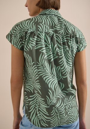 Cecil, KURZARM HEMDBLUSE MIT PRINT - Chemisier - khaki
