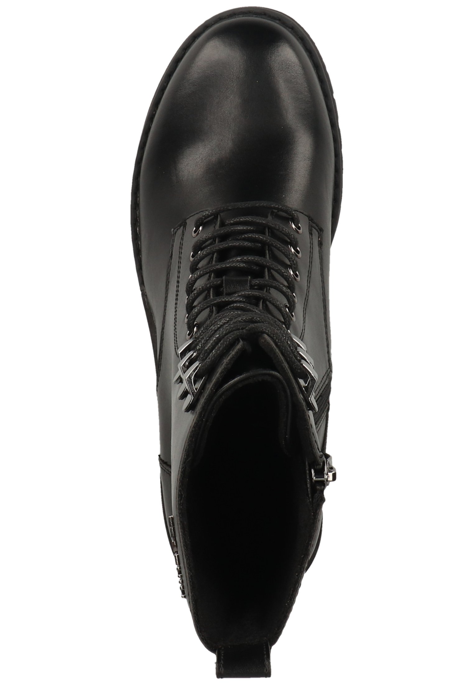 Enkellaarsjes met hoge hak black 00001 Enkellaarsjes met hoge hak black 00001