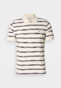 STRIPED - Polo - cream