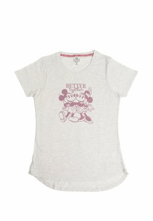 MINNIE MOUSE  BETTER TOGETHER  - Print T-shirt - beige