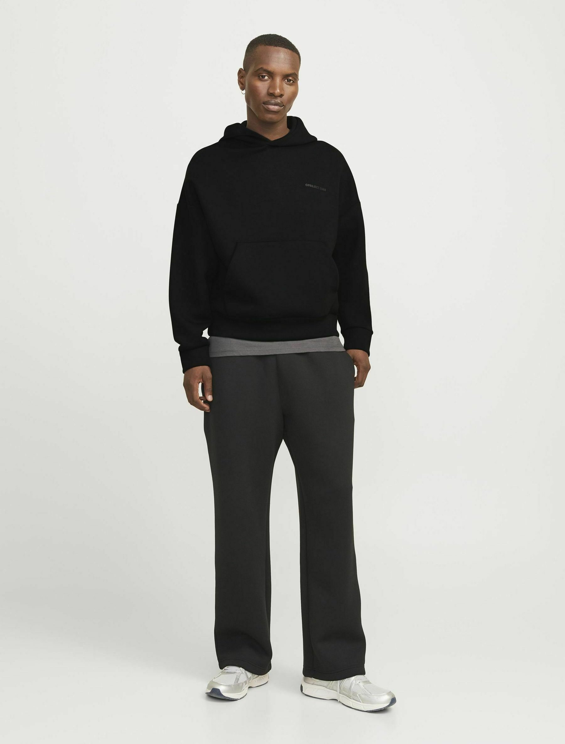 Felpa Uomo JACK & JONES Jcofriday A Collo Alto - Maglia Della Tuta, Comfort Danese