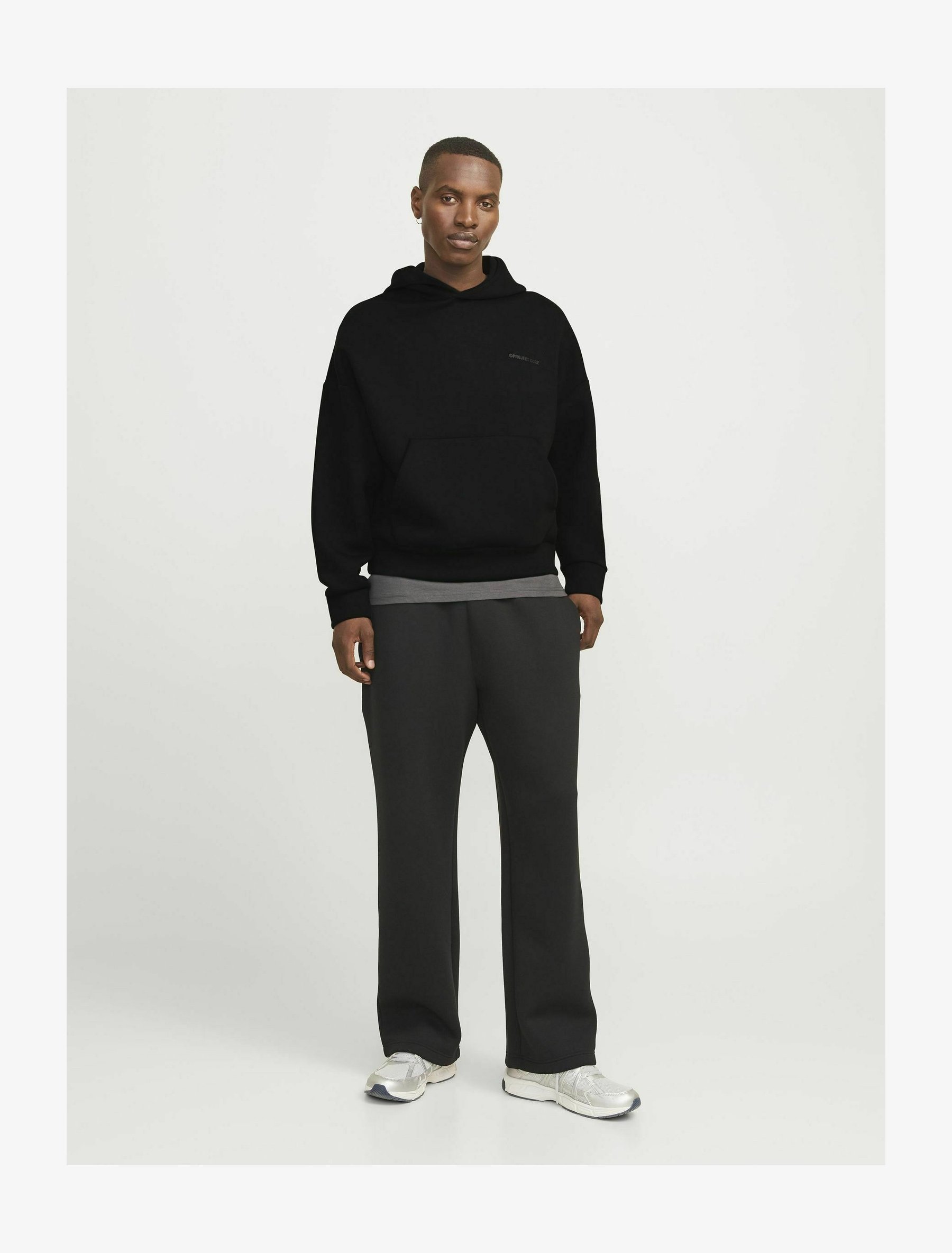 Felpa Uomo JACK & JONES Jcofriday A Collo Alto - Maglia Della Tuta, Comfort Danese