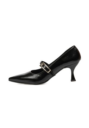 HIRA - Bailarinas con hebilla - black