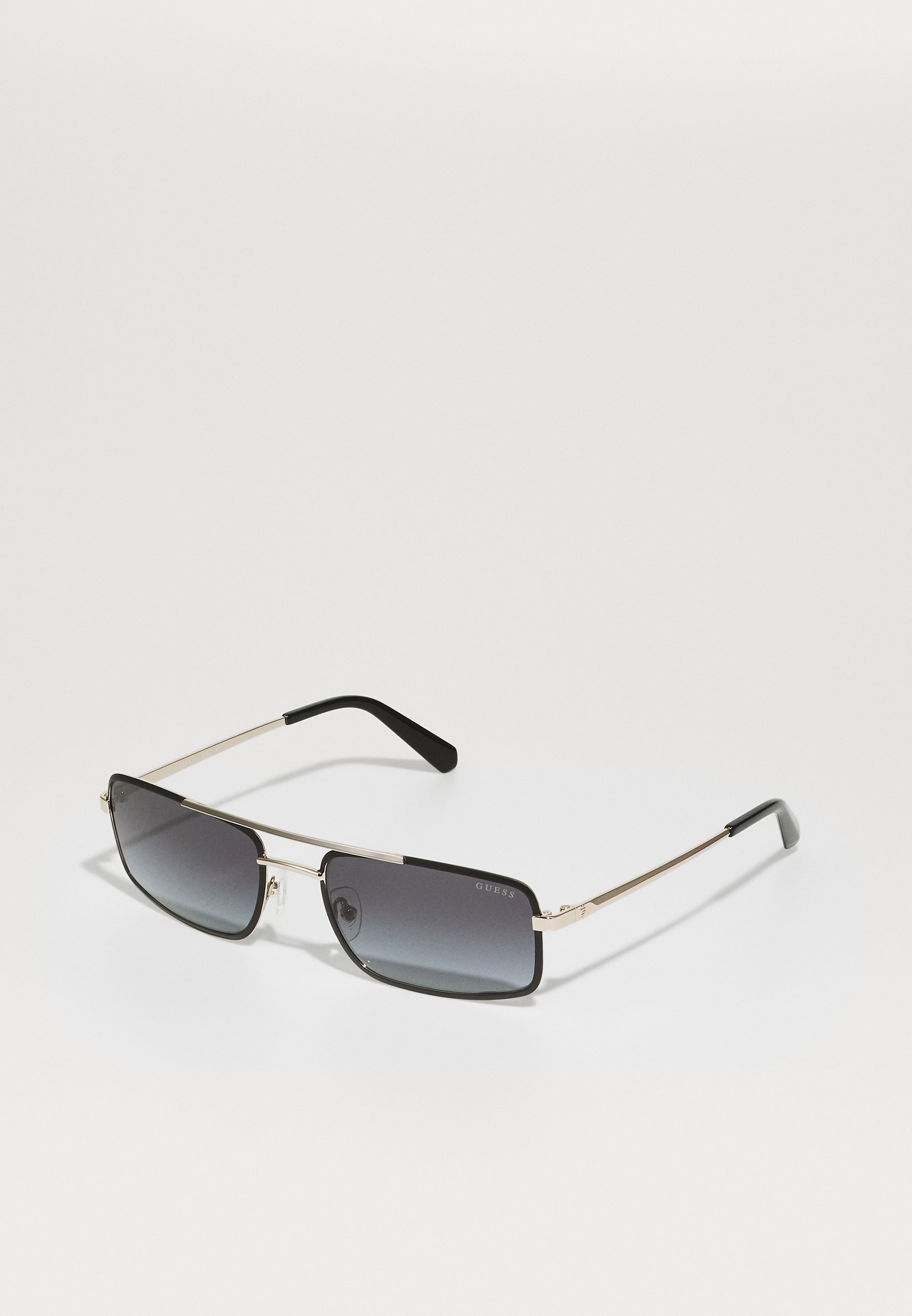 プラネテス Neptune Deux Gold Uni-Sex Square Sunglasses | Le Specs