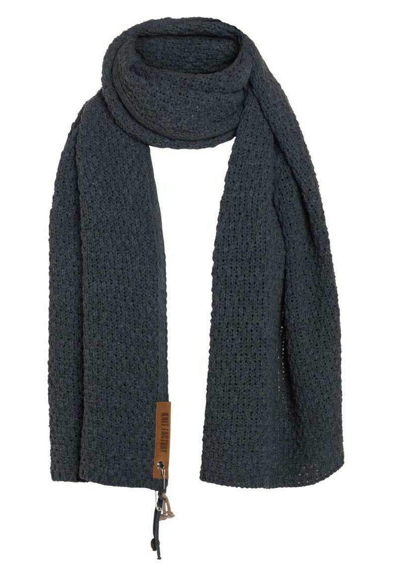 Knit Factory LUNA - Sjaal - anthracite