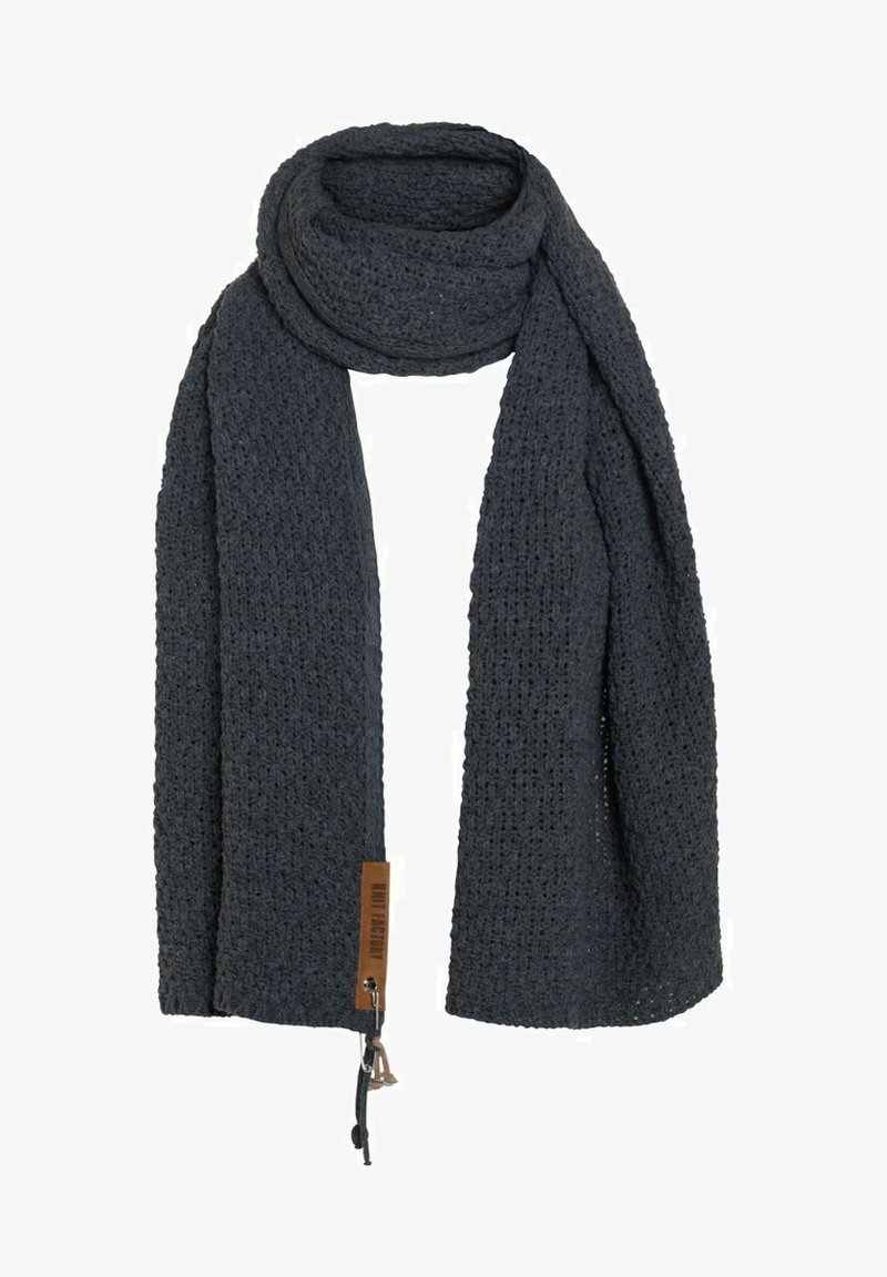 Knit Factory LUNA - Sjaal - anthracite