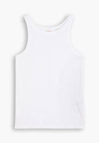 ESSENTIAL RACER TANK - Linne - white