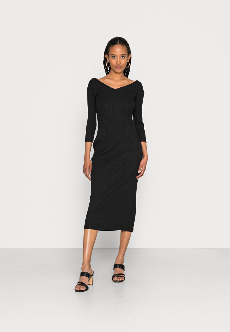 Damen Kleider | Anna Field Strickkleidblack/schwarz - KN22540 Damen Kleider | Anna Field Strickkleidblack/schwarz - KN22540