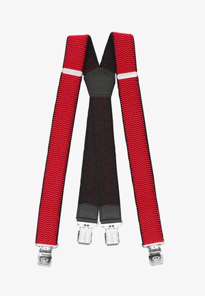 Fabio Farini HOSENTRÄGER 4CM X-FORM - Gürtel business - rot