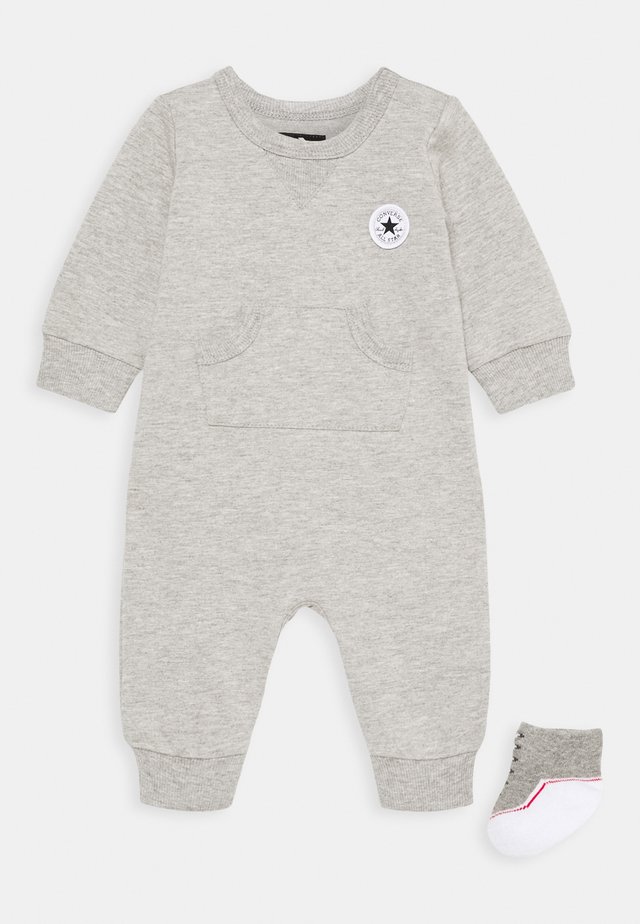 LIL CHUCK COVERALL SET UNISEX - Jumpsuit - dark grey heather