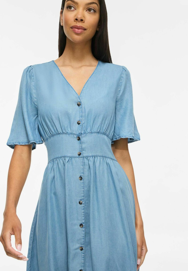 vila denim dress VINONA MIDI DENIM DRESS | Blue