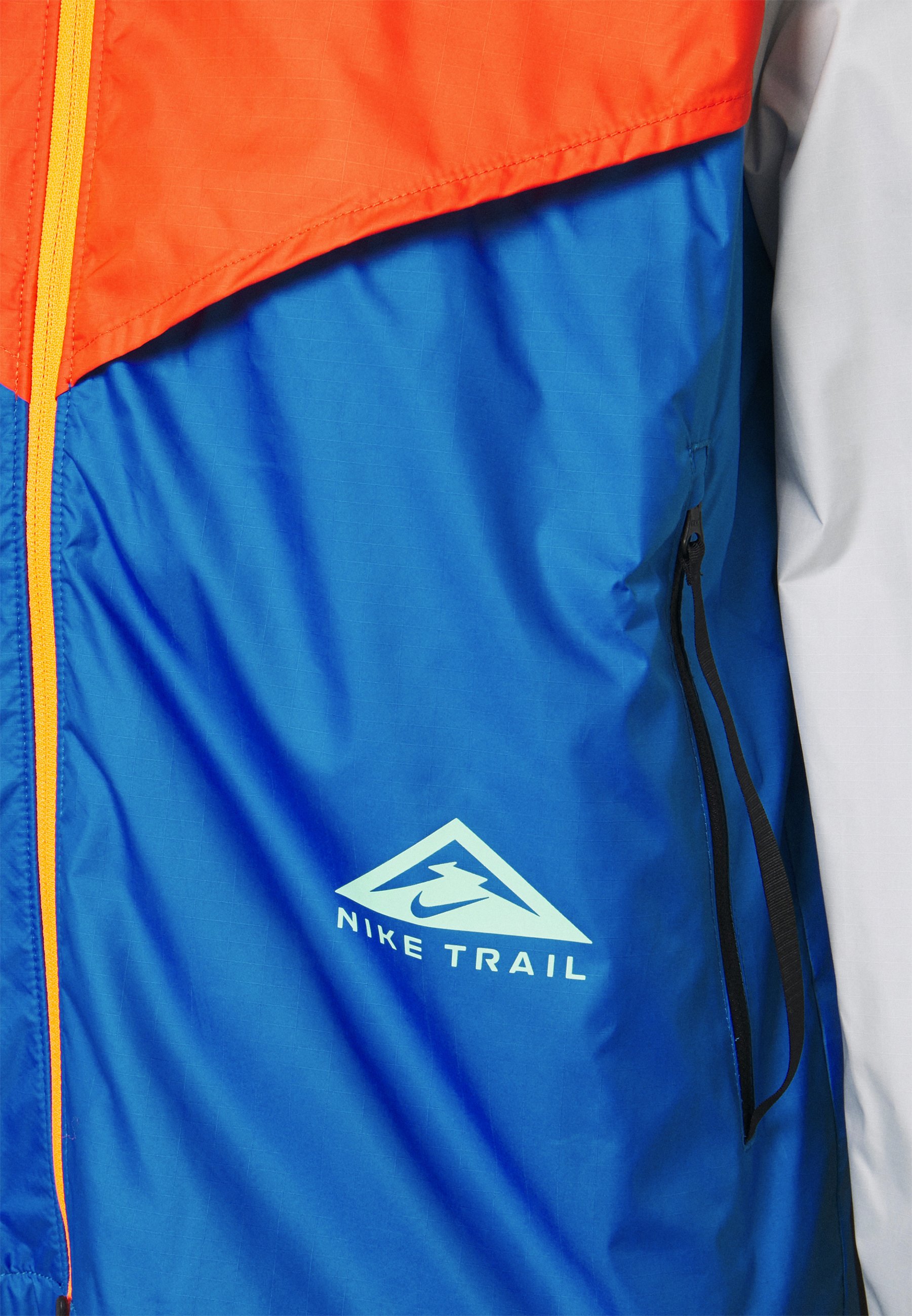nike windrunner orange blue
