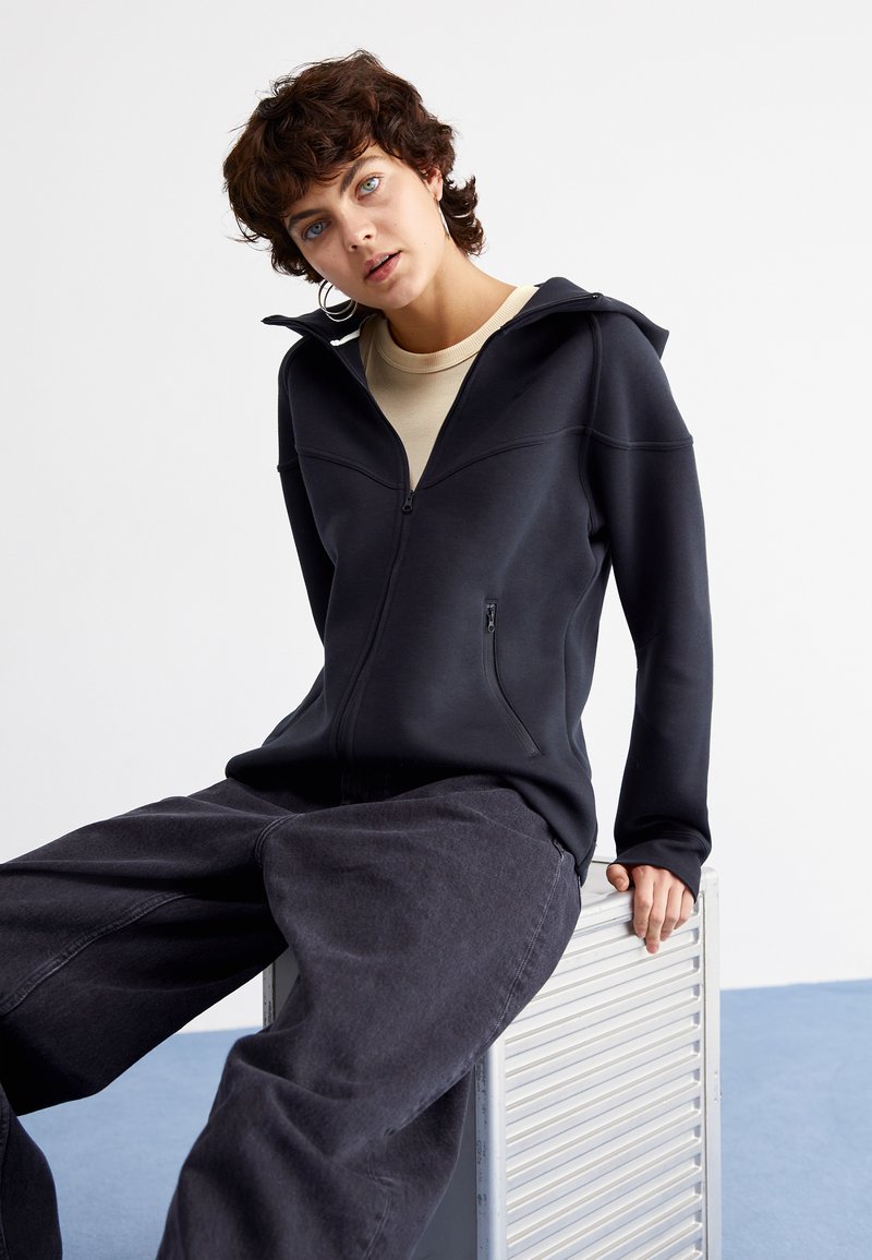 Nike Sportswear - Felpa con zip - black, Ingrandire